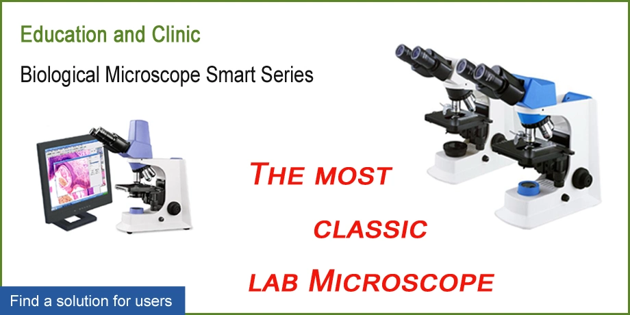 Laboratory Binocular Biological Educational Microscope with Student