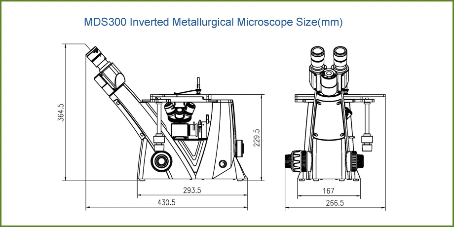 Microscope 9 and Binocular Inverted Metallographic Microscopehandheld Microscope for Trichomes